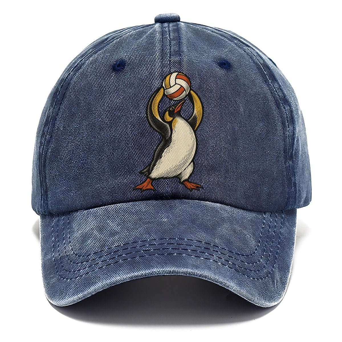 Penguin Volleyball Setter Sundown Familiars Classic Cap – Twilight Navy