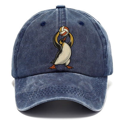 Penguin Volleyball Setter Sundown Familiars Classic Cap – Twilight Navy