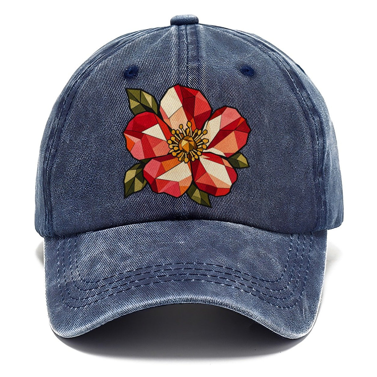 Wild Rose Wildwood Mosaic Classic Cap – Twilight Navy