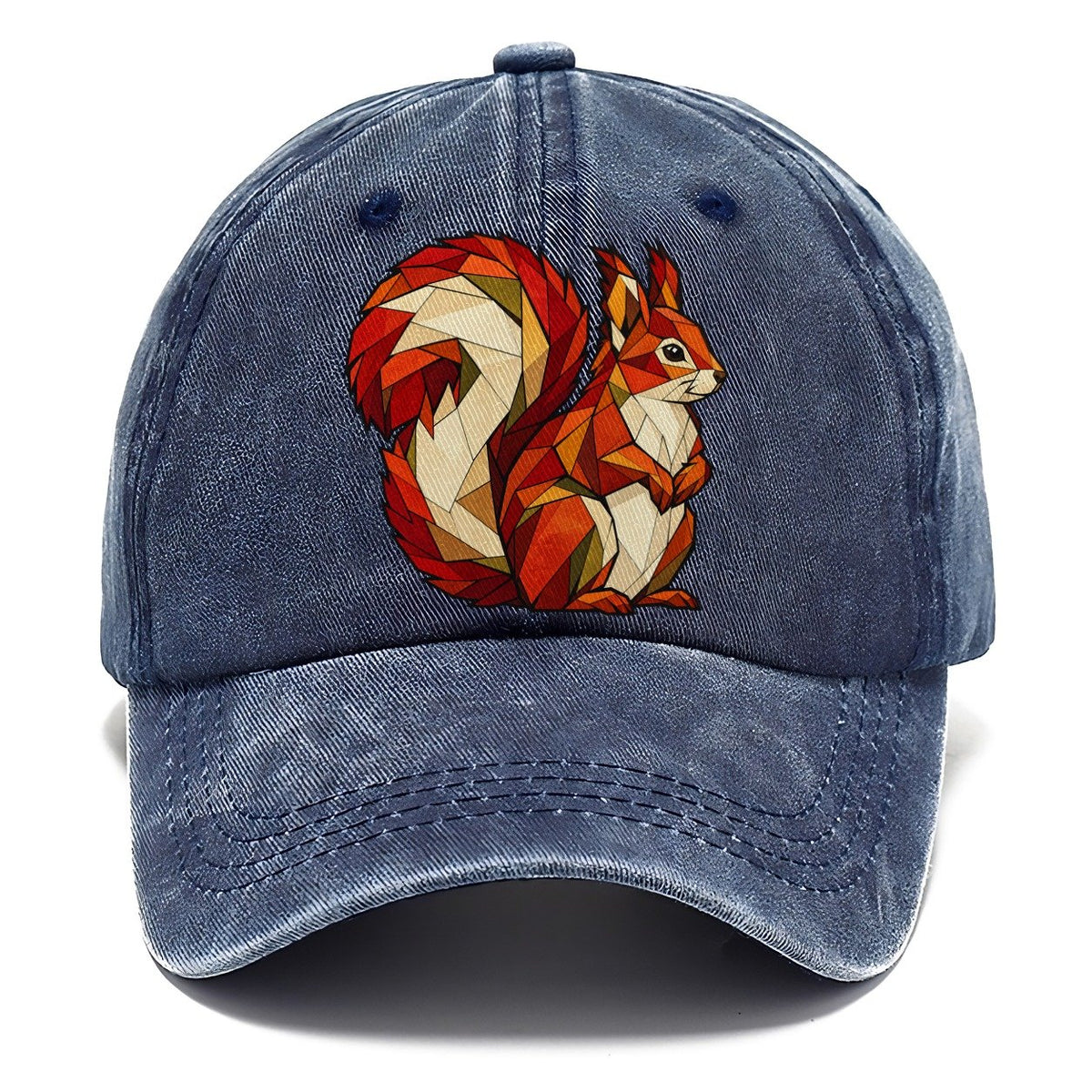 Red Squirrel Wildwood Mosaic Classic Cap – Twilight Navy