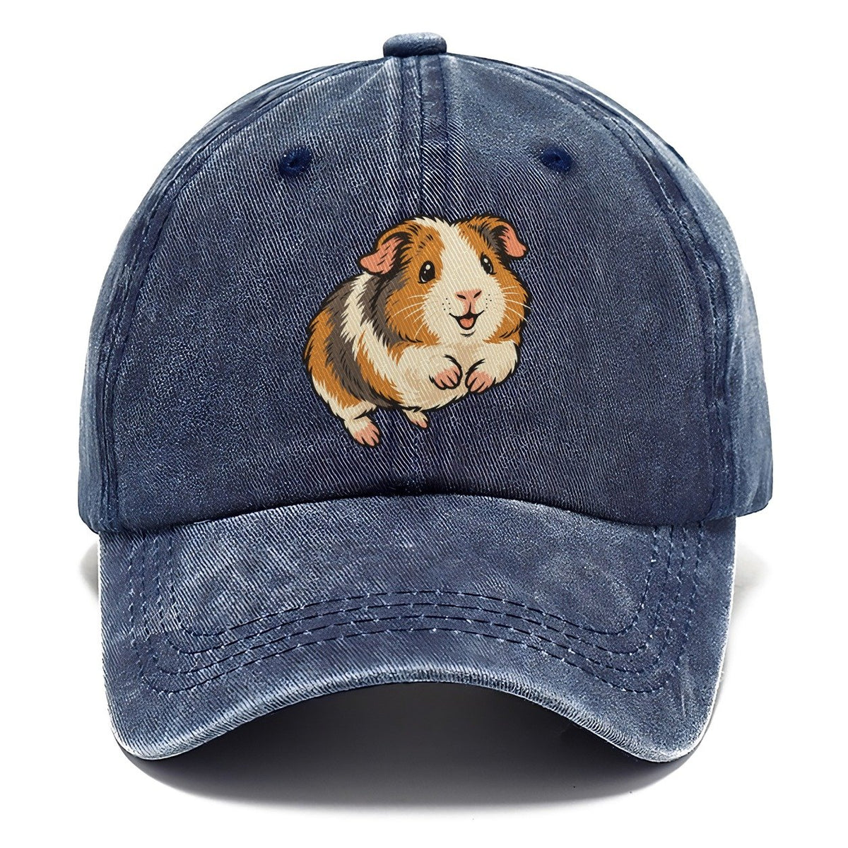 Guinea Pig Happy Hop Small Pet Logos Classic Cap – Twilight Navy