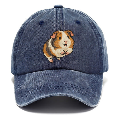 Guinea Pig Happy Hop Small Pet Logos Classic Cap – Twilight Navy