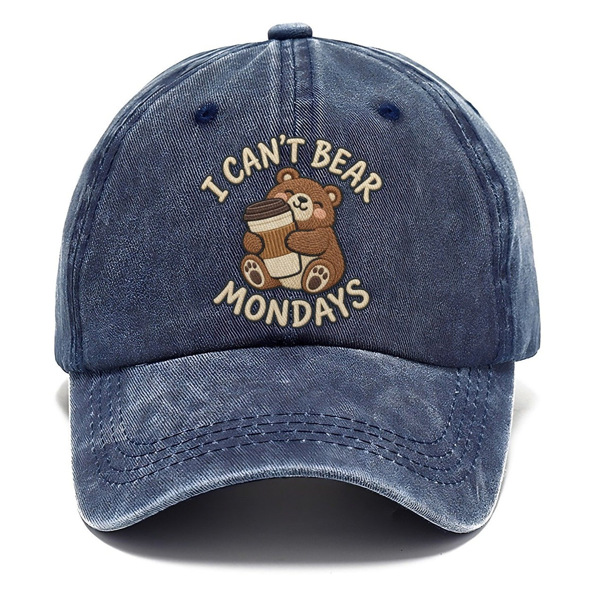 Bear Animal Puns Classic Cap – Twilight Navy