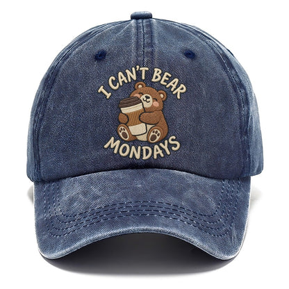 Bear Animal Puns Classic Cap – Twilight Navy
