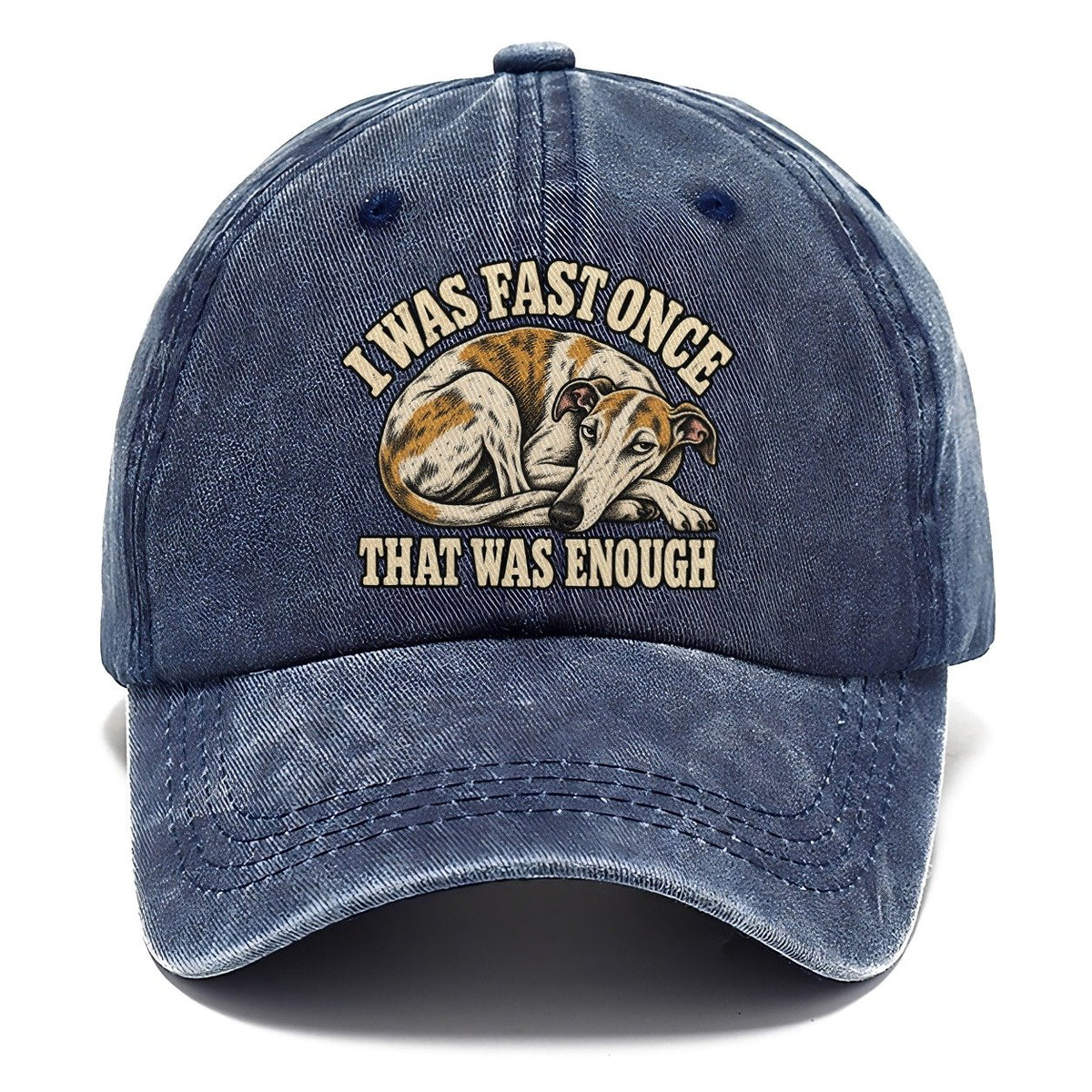 Greyhound Finished Early Everyday Originals Classic Cap – Twilight Navy