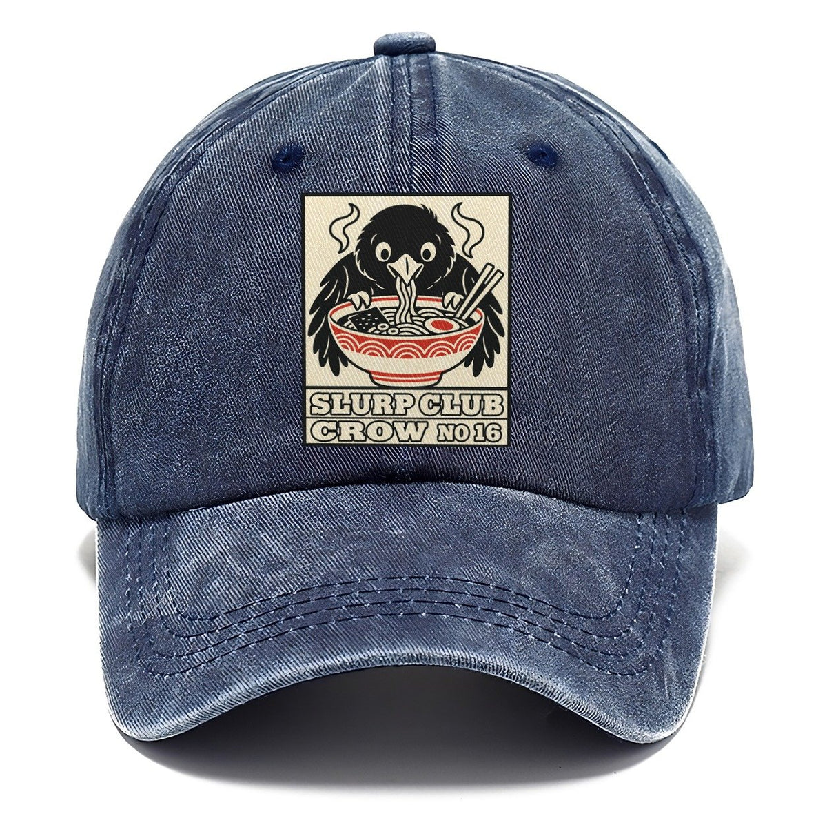Crow Leftovers Slurp Club Classic Cap – Twilight Navy