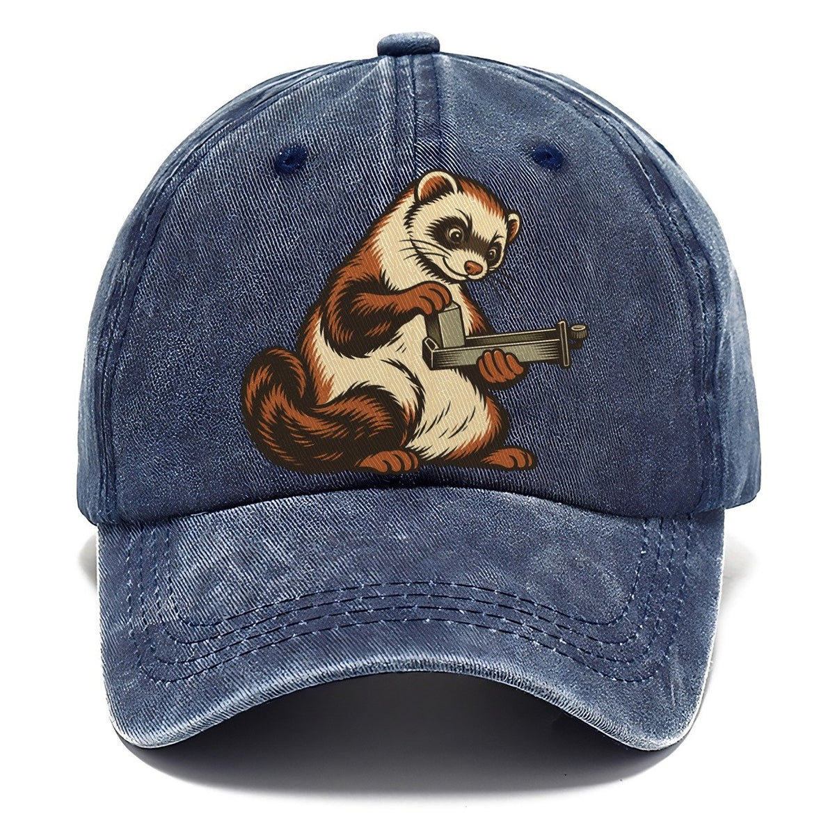 Ferret Typesetter Sundown Familiars Classic Cap – Twilight Navy