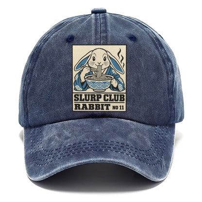 Rabbit Veg Slurp Club Classic Cap – Twilight Navy