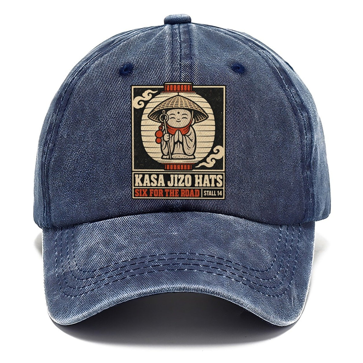 Kasa Jizo Hats Yokai Night Market Classic Cap – Twilight Navy