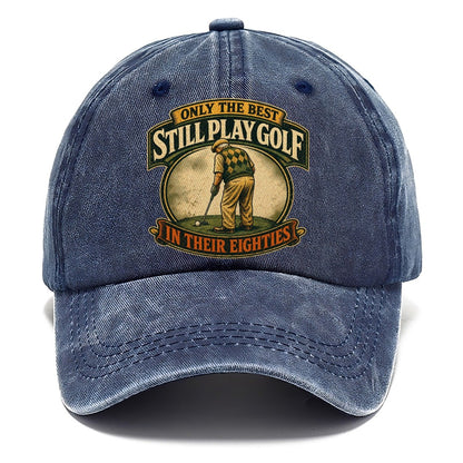 Still Play Golf in Their Eighties Classic Cap – Twilight Navy