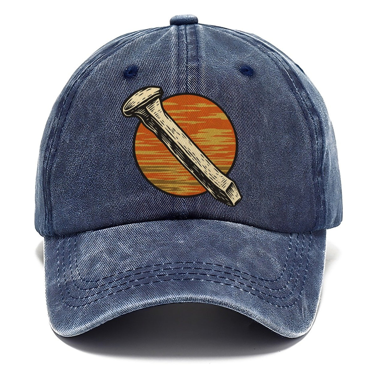 Sunset Rail Spike Sundown Familiars Classic Cap – Twilight Navy