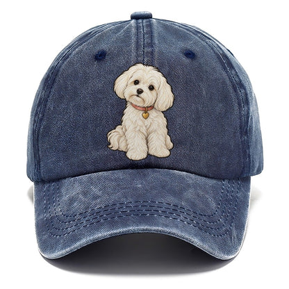 Maltese Heart Tag Fan Favorites Classic Cap – Twilight Navy