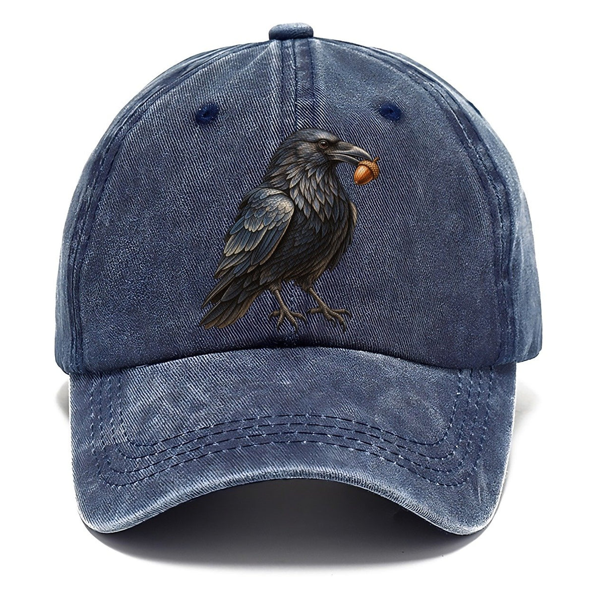 Raven With Acorn Everyday Originals Classic Cap – Twilight Navy