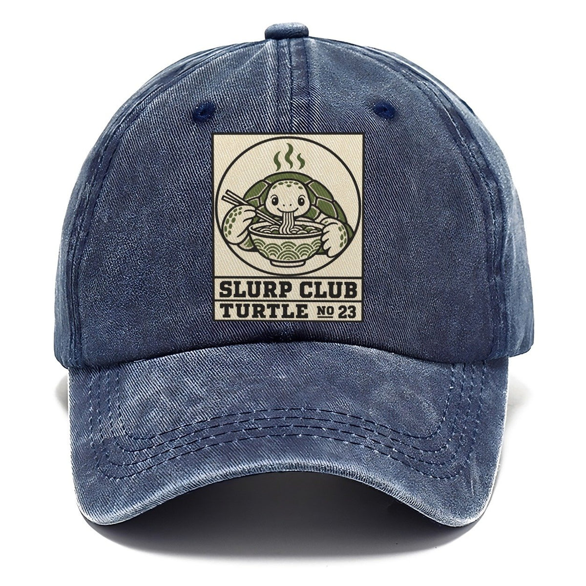 Turtle Patient Slurp Club Classic Cap – Twilight Navy