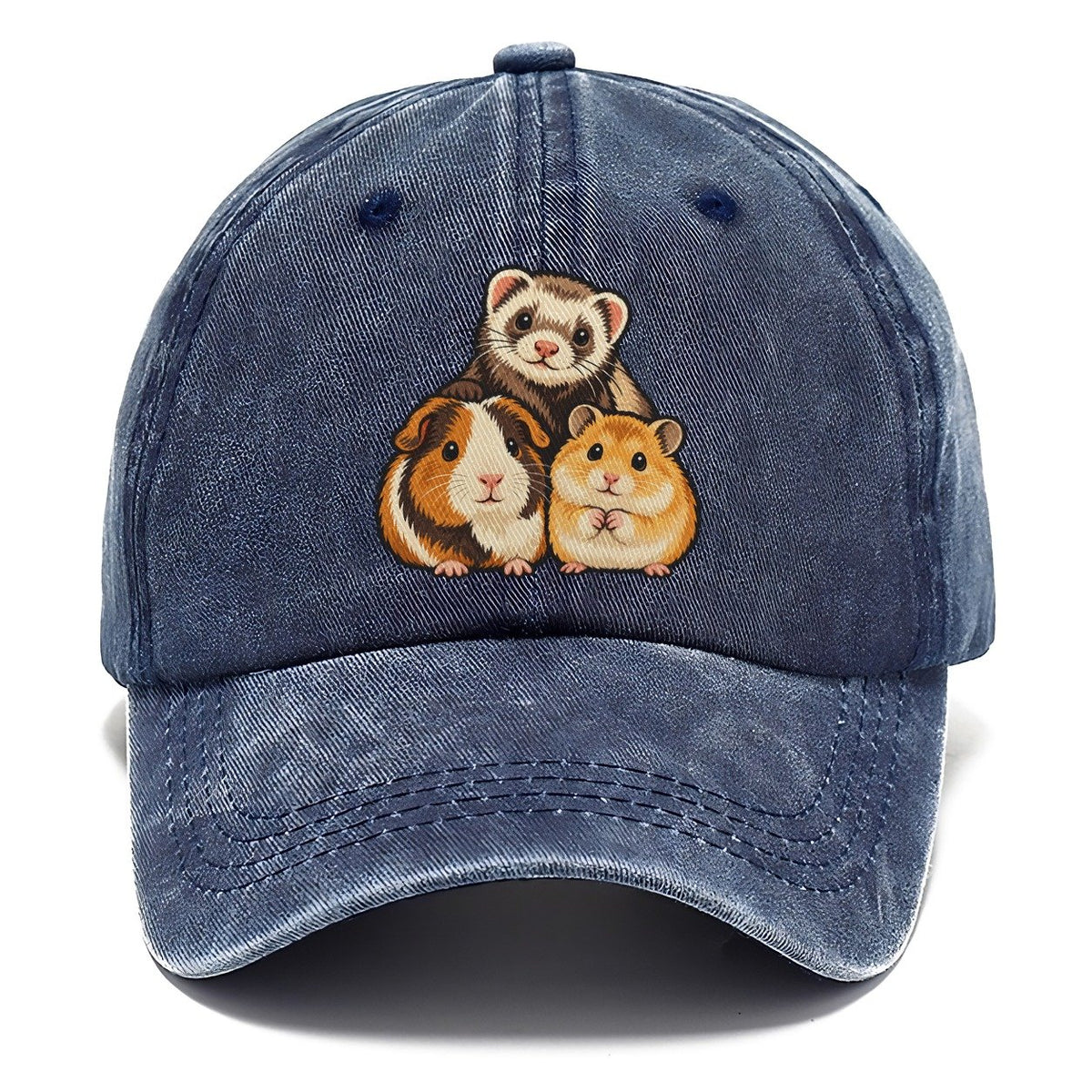 Small Pet Gathering Small Pet Logos Classic Cap – Twilight Navy