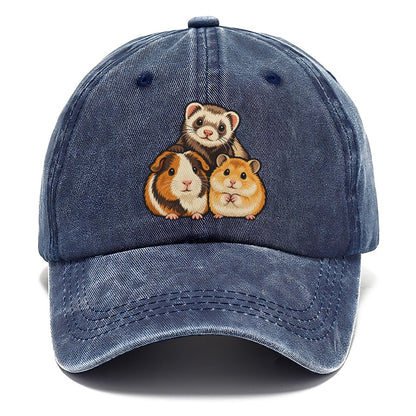 Small Pet Gathering Small Pet Logos Classic Cap – Twilight Navy