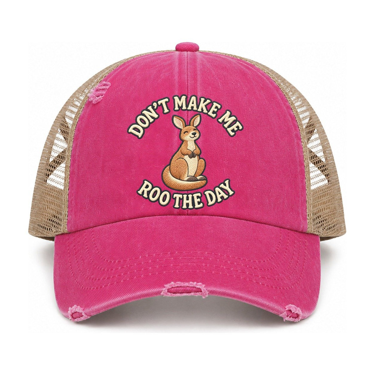 Raspberry-Khaki — front view