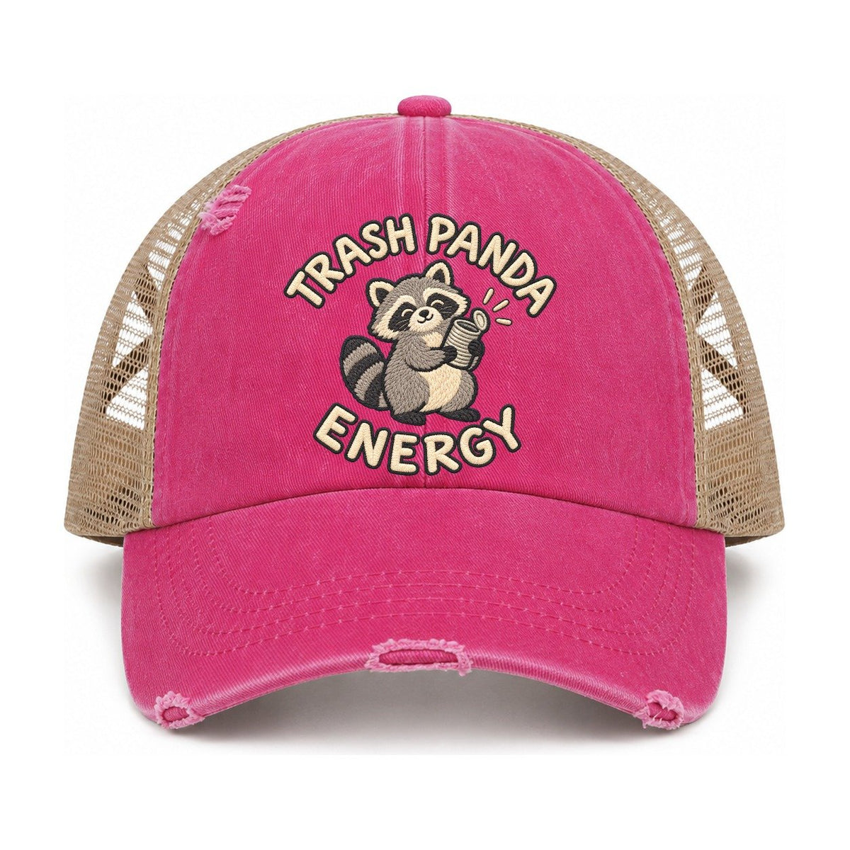 Raspberry-Khaki — front view