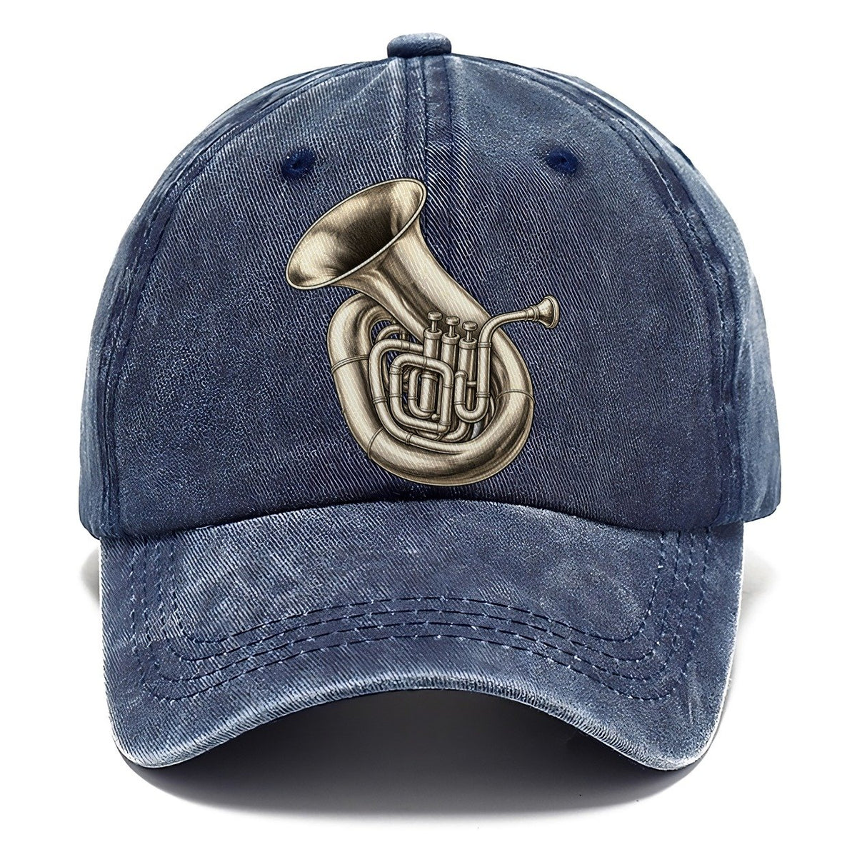 Tuba Silver Bell Turn Pastimes Companions Classic Cap – Twilight Navy