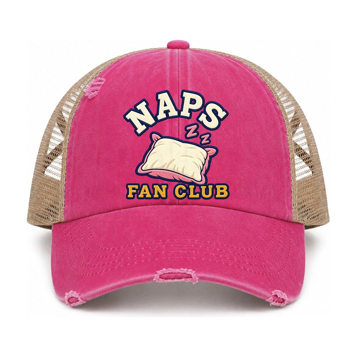 Raspberry-Khaki — front view