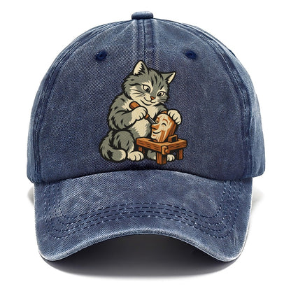 Cat Marionette Carver Sundown Familiars Classic Cap – Twilight Navy