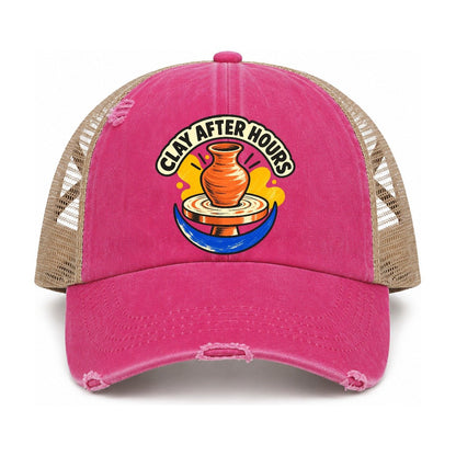 Raspberry-Khaki — front view