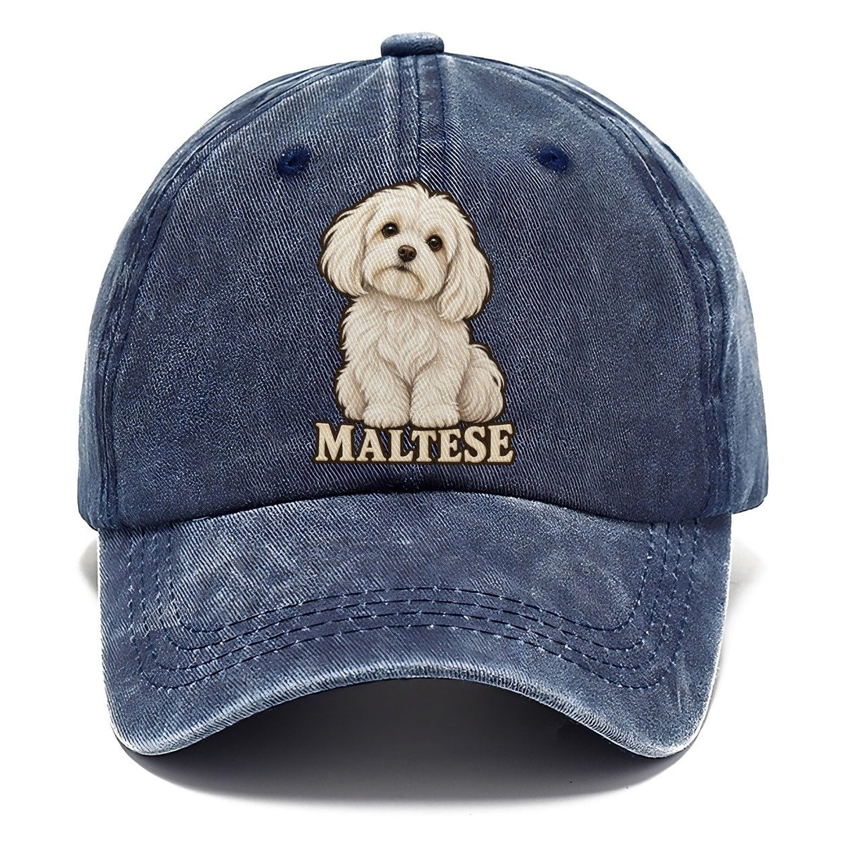 Maltese Name Line Fan Favorites Classic Cap – Twilight Navy