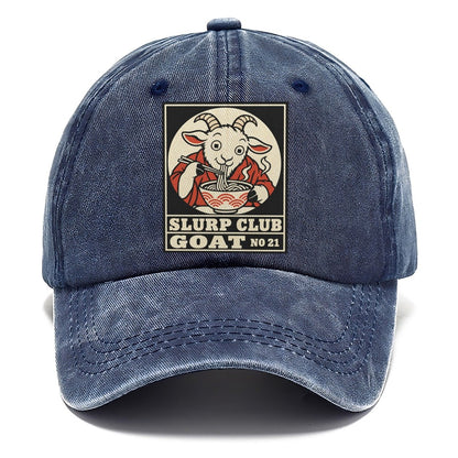 Goat Anything Slurp Club Classic Cap – Twilight Navy