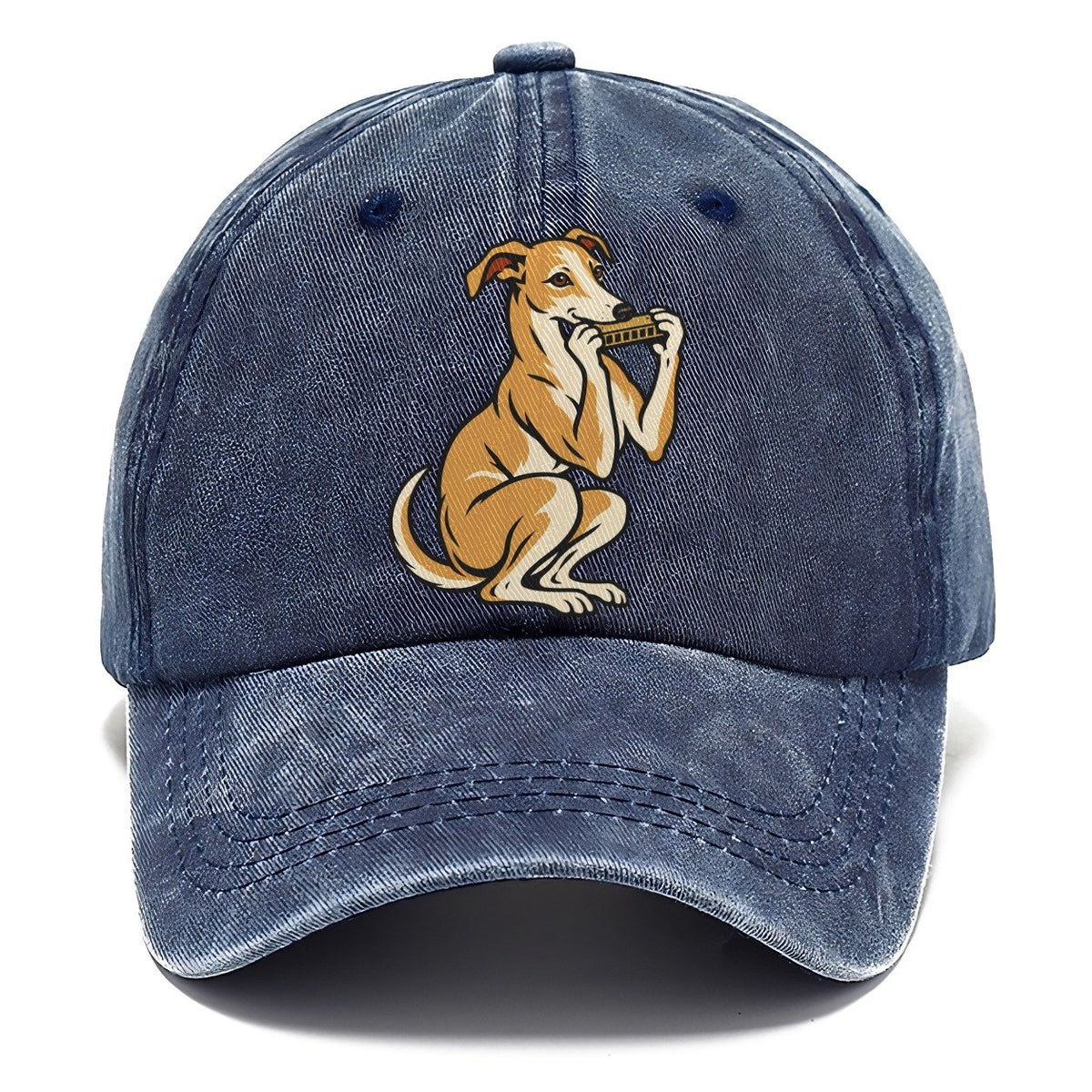Whippet Blues Harp Sundown Familiars Classic Cap – Twilight Navy