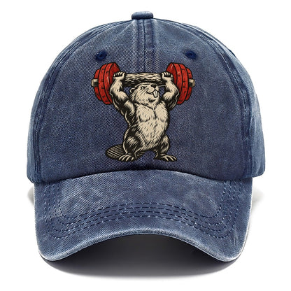 Beaver Log Press Animal Lifters Classic Cap – Twilight Navy