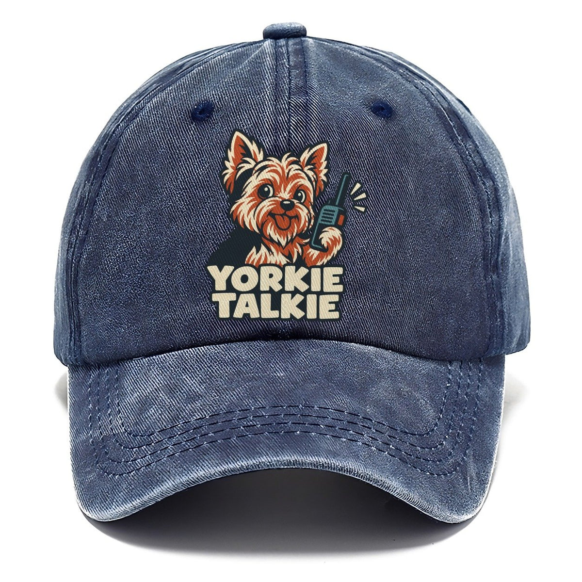 Yorkie Talkie Familiar Punchlines Classic Cap – Twilight Navy
