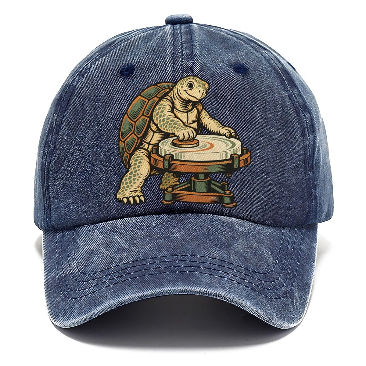 Turtle Lens Grinder Sundown Familiars Classic Cap – Twilight Navy