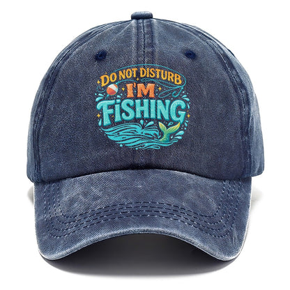 Fishing Is My Retirement Plan Classic Cap – Twilight Navy