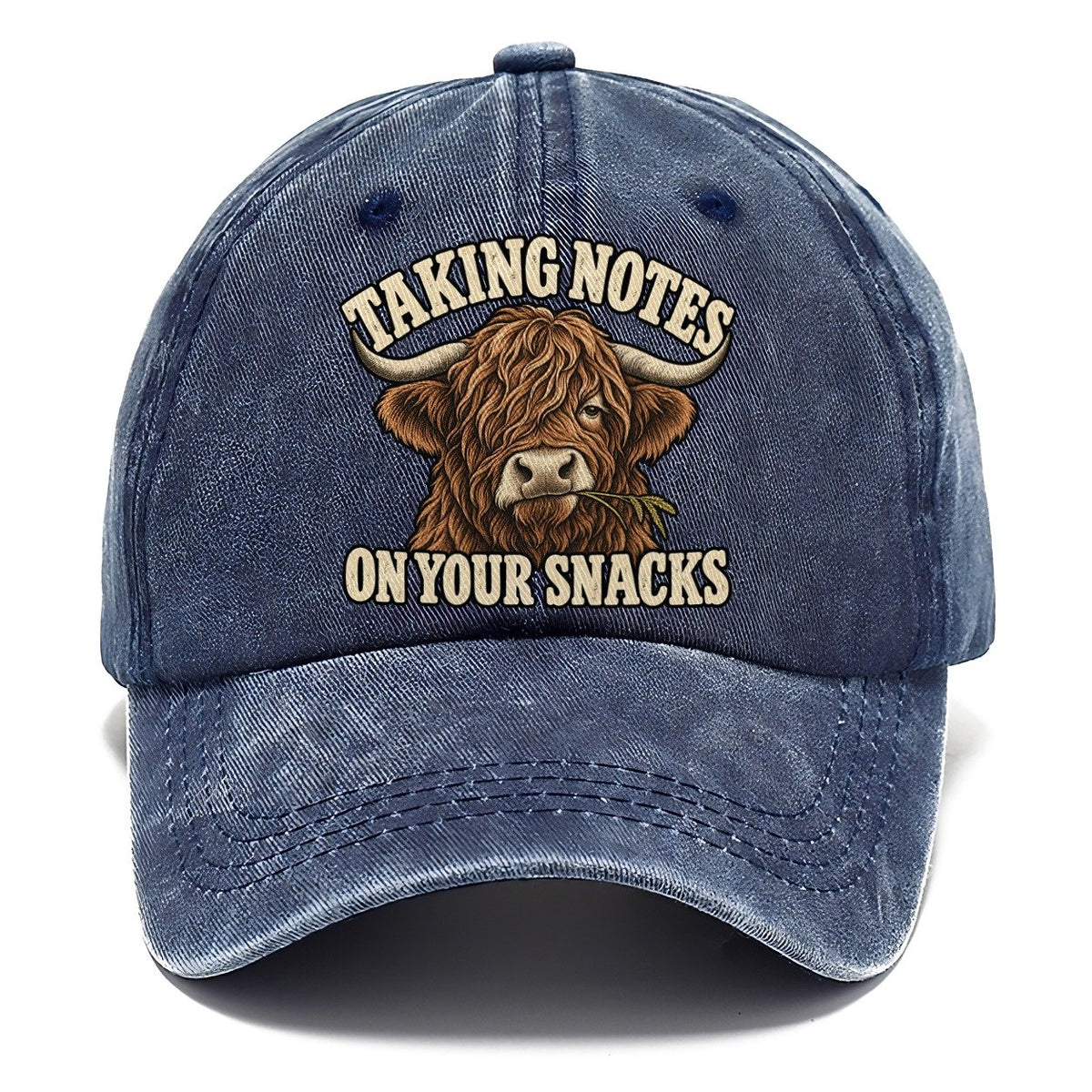 Highland Snack Notes Character Club Classic Cap – Twilight Navy