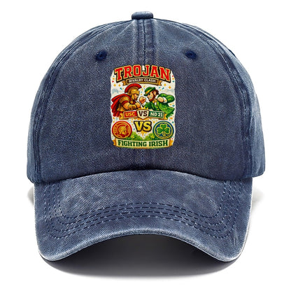 Trojan vs Fighting Irish Rivalry Classic Cap – Twilight Navy