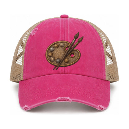 Raspberry-Khaki — front view