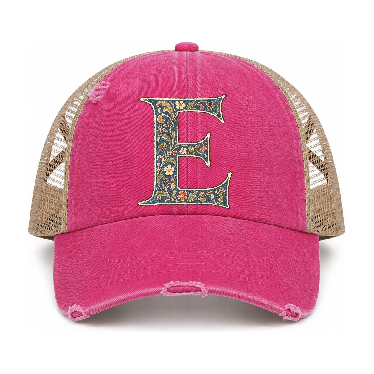 Raspberry-Khaki — front view