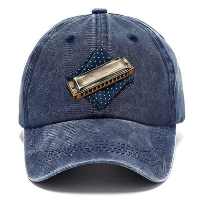 Harmonica Indigo Fold Pastimes Companions Classic Cap – Twilight Navy