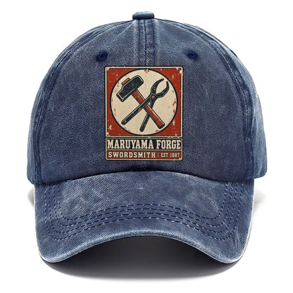 Maruyama Forge Noren Trade Co Classic Cap – Twilight Navy