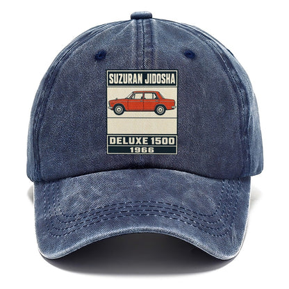 Suzuran Deluxe Showa Speed Plates Classic Cap – Twilight Navy