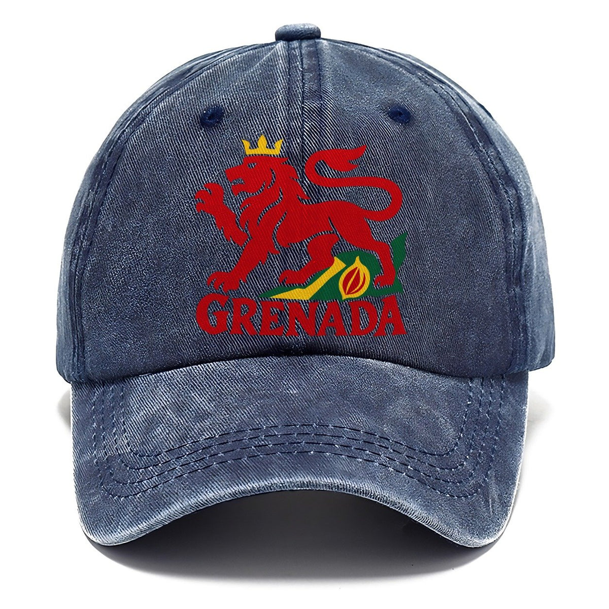 Grenada Crowned Lion Classic Cap – Twilight Navy