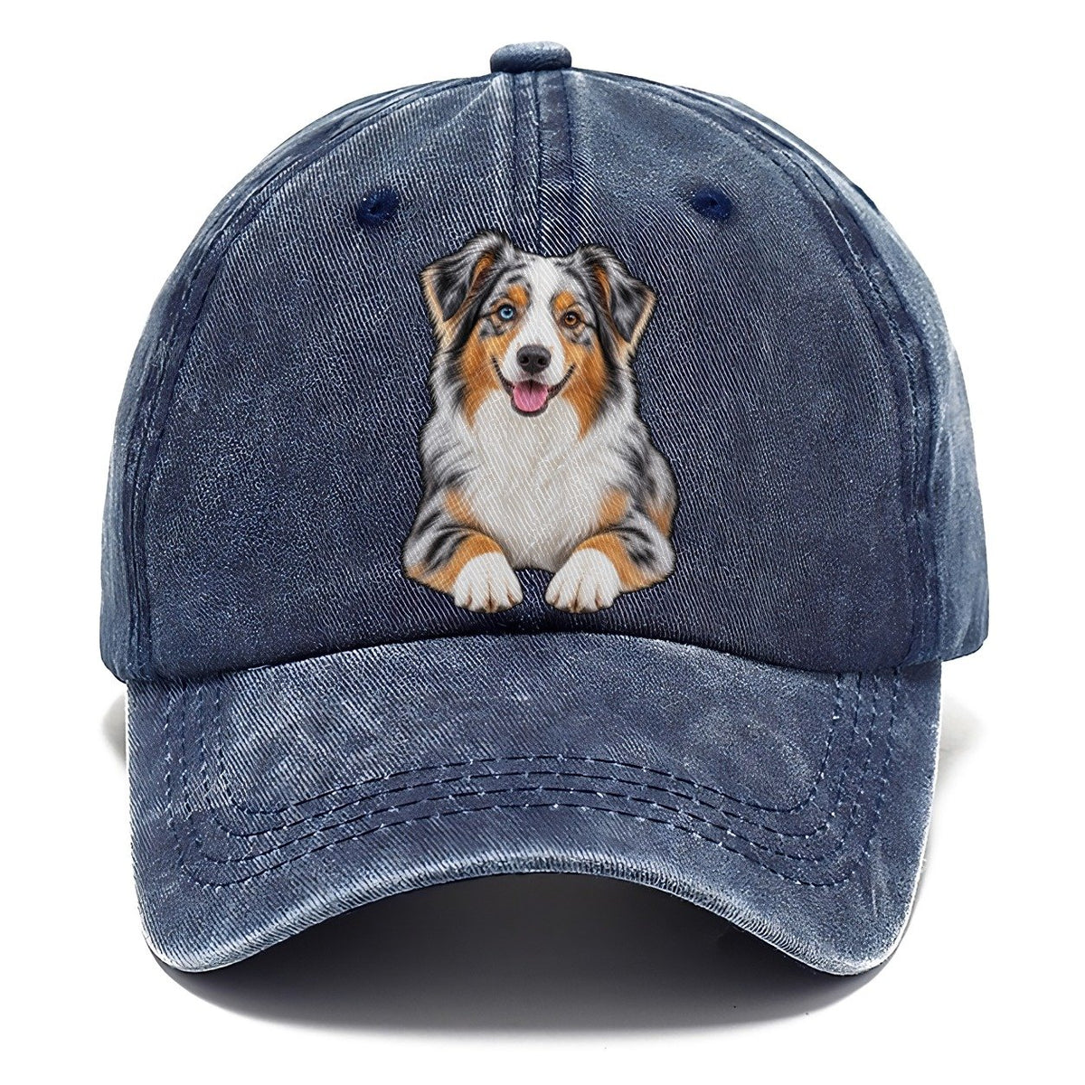 Blue Merle Mini Aussie Classic Cap – Twilight Navy