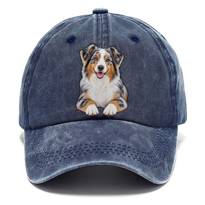Blue Merle Mini Aussie Classic Cap – Twilight Navy