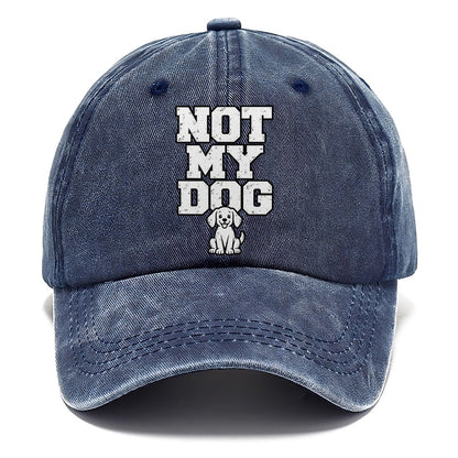 Not My Dog Classic Cap – Twilight Navy