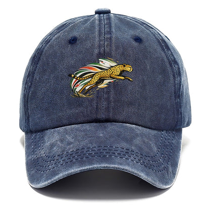 Running Cheetah Speed Streaks Classic Cap – Twilight Navy