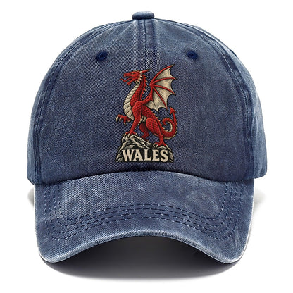 Wales Red Dragon Classic Cap – Twilight Navy