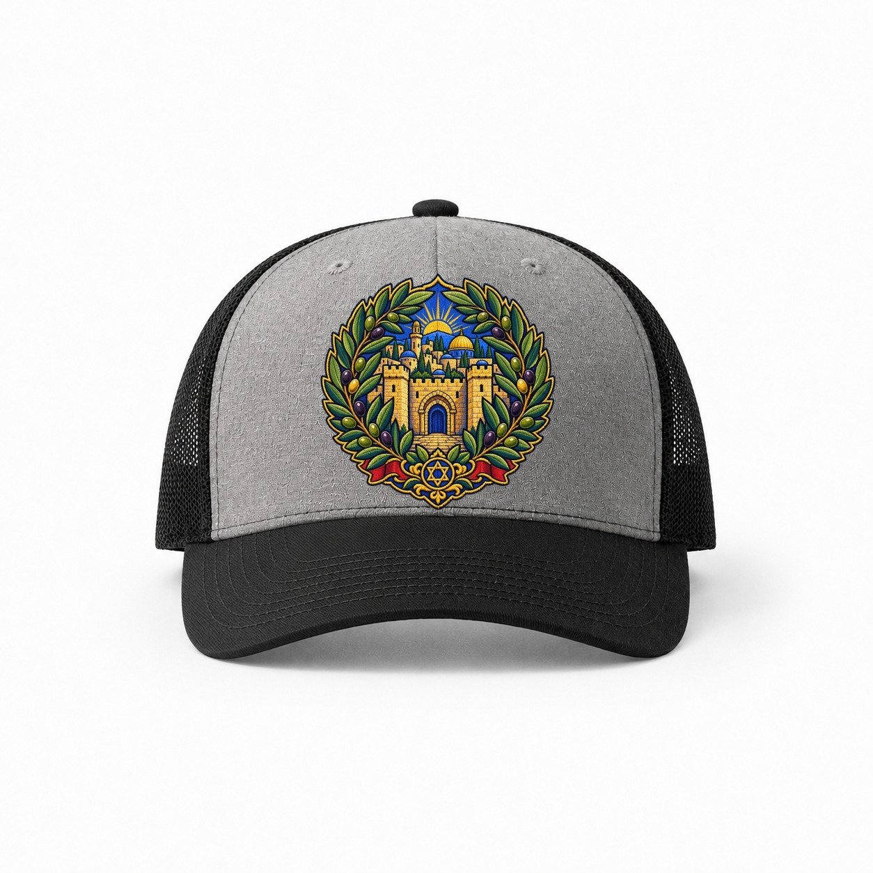 Grey-Black — front view