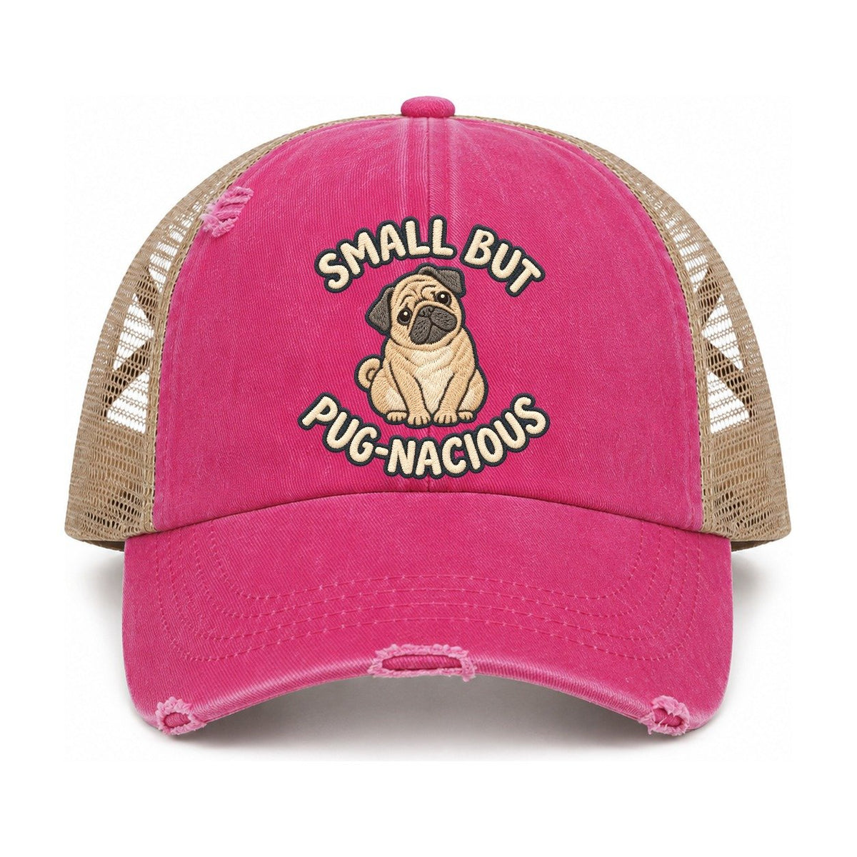 Raspberry-Khaki — front view
