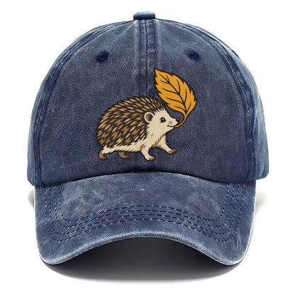Hedgehog Leaf Carry Small Pet Logos Classic Cap – Twilight Navy