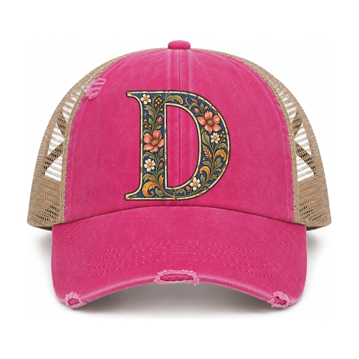 Raspberry-Khaki — front view